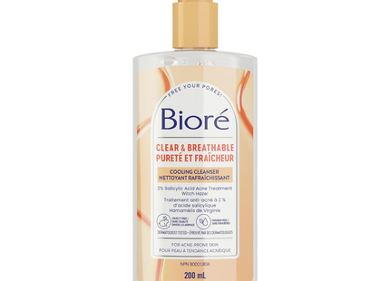 Bioré - Clear & Breathable Cooling Cleanser | 200 mL