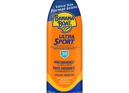 Banana Boat - Protection UVA/UVB haute endurance Ultra Sport - SPF 30 | 226 g