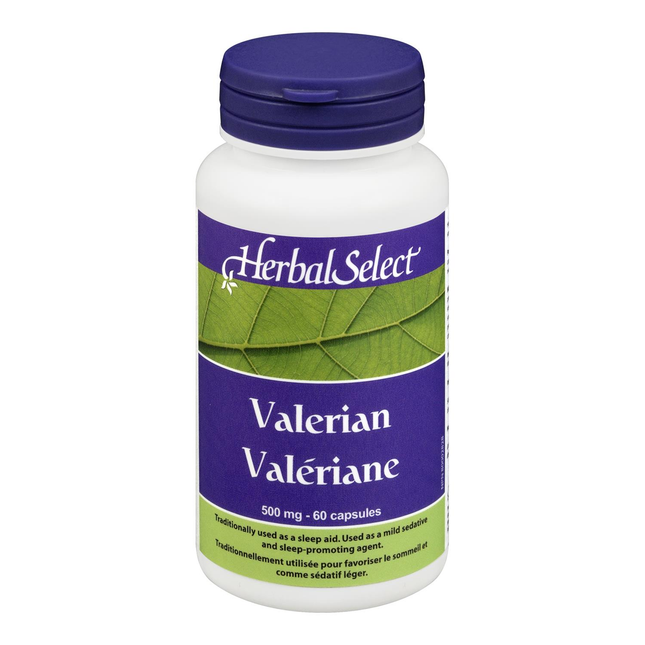 Herbal Select - Valerian 500mg | 60 vcap