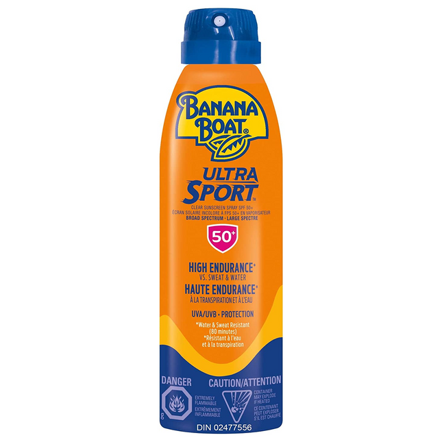 Banana Boat - Ultra  Sport Clear Sunscreen - SPF 50 | 170 g