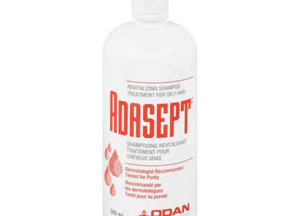 Adasept - Revitalizing Shampoo Treatment - for Oily Hair | 500 mL