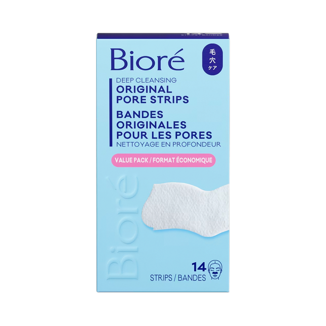 Bioré - The Original Deep Cleansing Pore Strips, Value Pack | 14 Nose Strips
