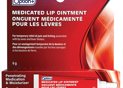 Option+ - Medicated Lip Ointment | 6 g