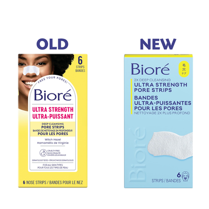 Bioré - Deep Cleansing Ultra Strength Pore Strips | 6 Strips