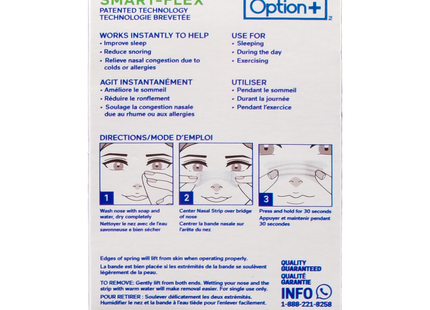 Option+ Nasal Strips Extra Strength | 26 Strips