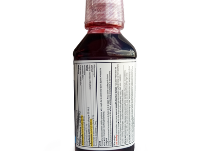 Option + - Sirop nocturne pour soulager le rhume et la grippe - Saveur cerise | 354 ml