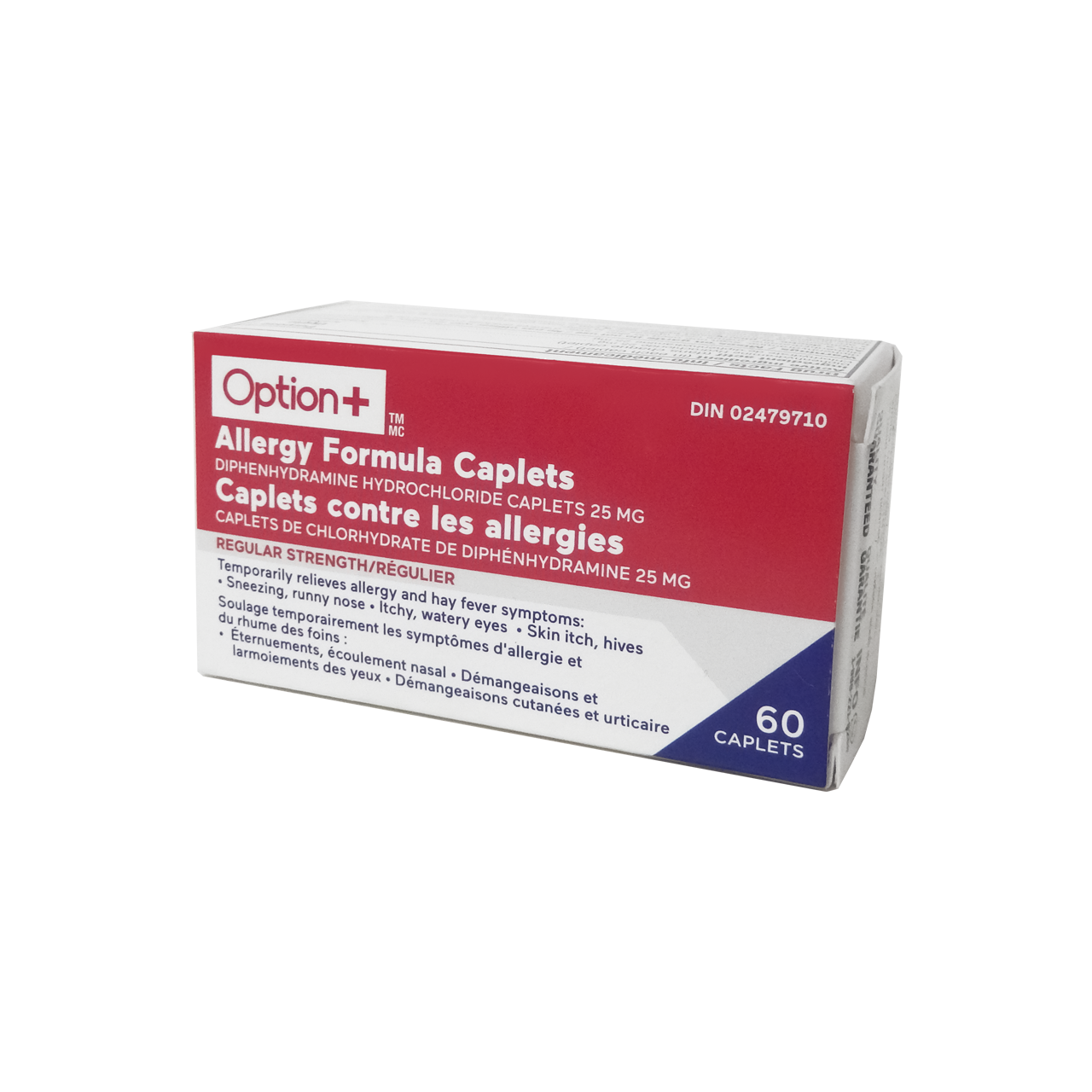 Login Caplets Option+ Allergy Formula Caplets 25 mg | 60 Caplets – White Cross E-Store