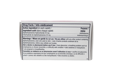 Option+ - Allergy Formula Caplets 25 MG | 60 Caplets