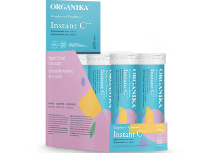 Organika - Instant C Raspberry | Box of 8