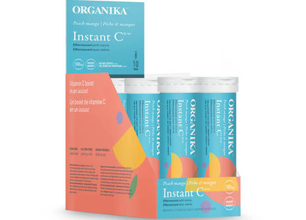 Organika - Instant C Peach Mango | Box of 8