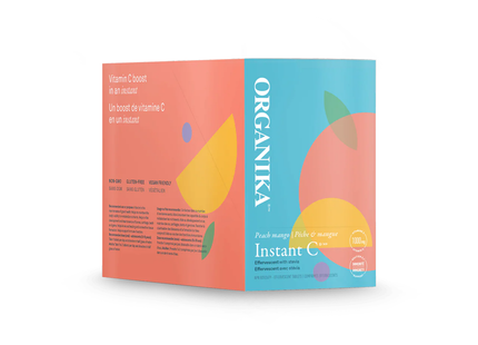 Organika - Instant C Peach Mango | Box of 8