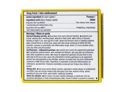 Option+ Regular Strength Ibuprofen 200 MG | 30 Caplets