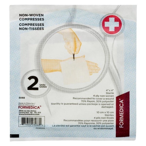 Formedica Non-Woven Compresses | 4" x 4"