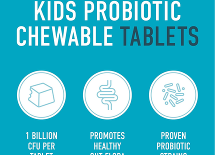 Organika - Kids Probiotic |  30 Chewable Tablets