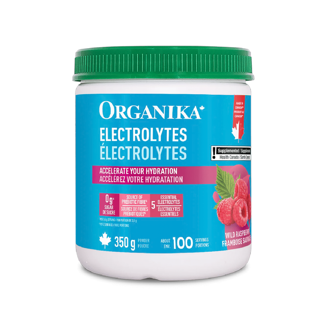 Organika - Electrolytes, Wild Raspberry | 350 g