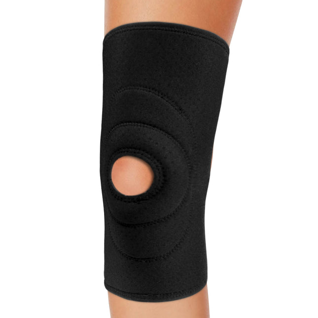 OTC - Genouillère en néoprène (coussin stabilisateur) noire