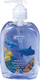 Option+ - Hand Soap with Pump - Summer Breeze | 340 mL