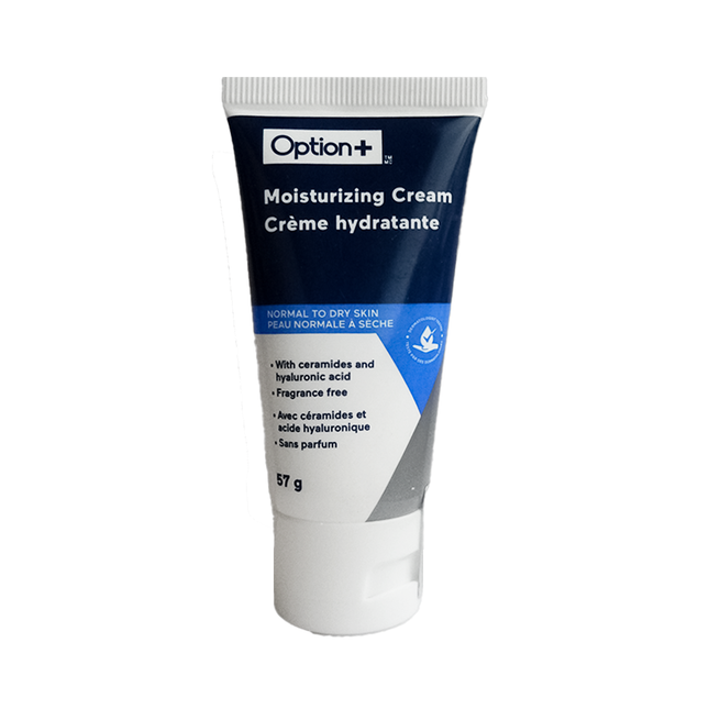 Option+ Moisturizing Cream, Normal To Dry Skin | 57 g