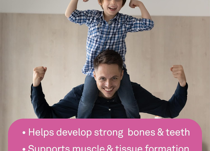 Organika - Kids Liquid Calcium, Mixed Berry Flavour | 450 mL