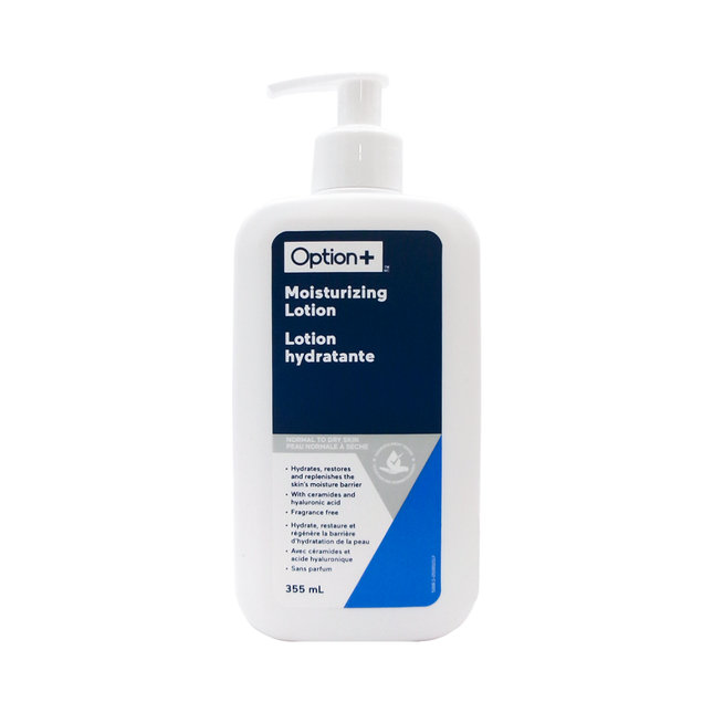 Lotion hydratante Option+ - Peaux normales à sèches | 355 ml