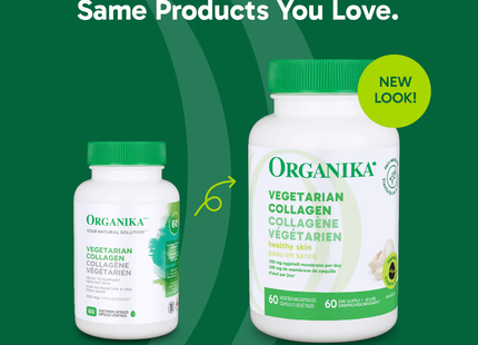 Organika - Vegetarian Collagen 300 mg | 60 Capsules