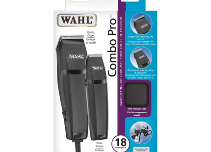 WAHL - Combo Pro Haircutting Kit | 18 Pieces