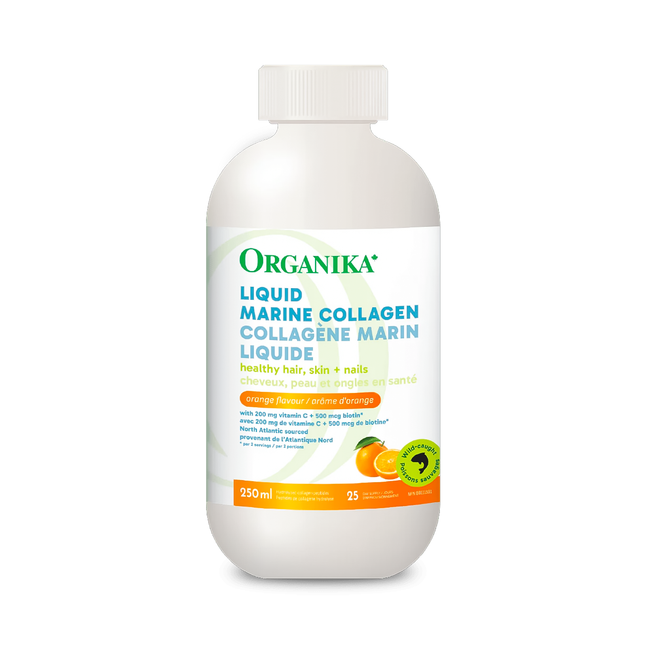 Organika - Liquid Marine Collagen, Orange | 250 mL