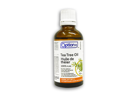 Option+ - 100% Pure Tea Tree Oil - Herbal Antiseptic | 50 mL