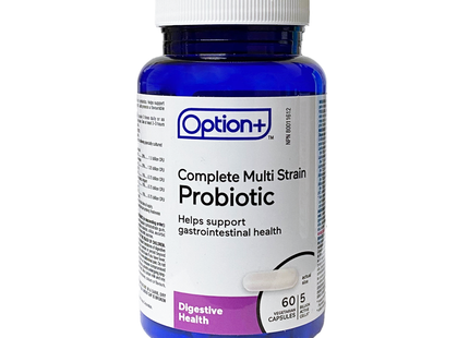 Option+ Probiotic 5 billion Active cells | 60 Vegetarian Capsules