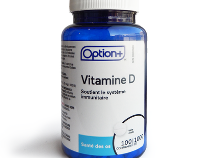 Option+ Vitamin D 1000IU  | 100 Tabs