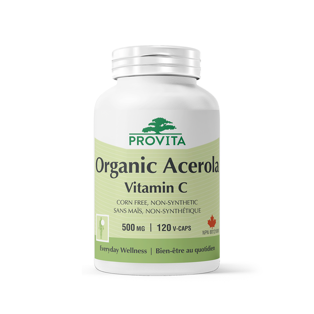 Provita - Acerola Organic Vitamin C |  120 Capsules