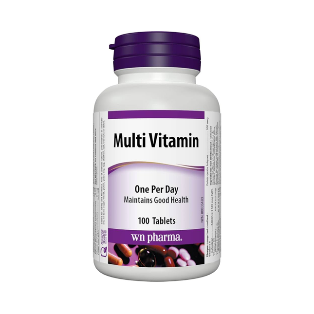 Webber Naturals - Multi Vitamin With Minerals | 100 Tablets