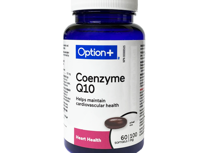 Option+ Coenzyme Q10 100 mg Multivitamine | 60 gélules