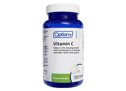 Option+ - Vitamin C 500mg | 120 Tablets