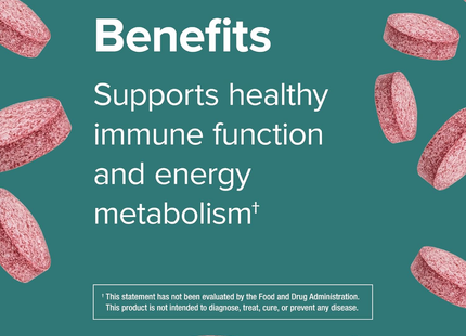 Webber Naturals - Vitamine B12 Méthylcobalamine 10 000 mcg | 40 Comprimés