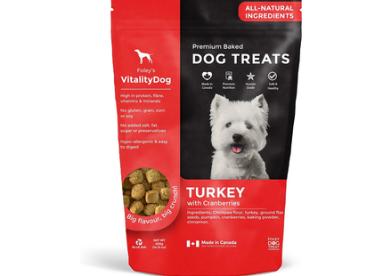 Foley's - Gourmet Dog Treats - Turkey With Cranberries | 400 g