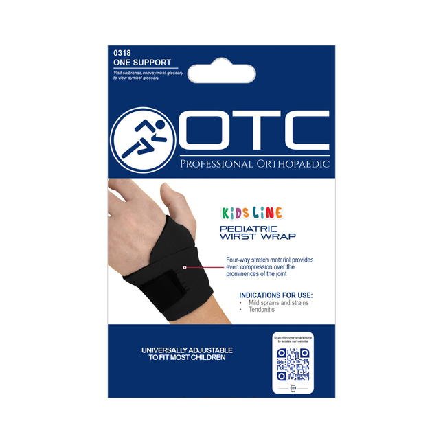 OTC - "Kidsline" Wrist Strap, Black | Universal