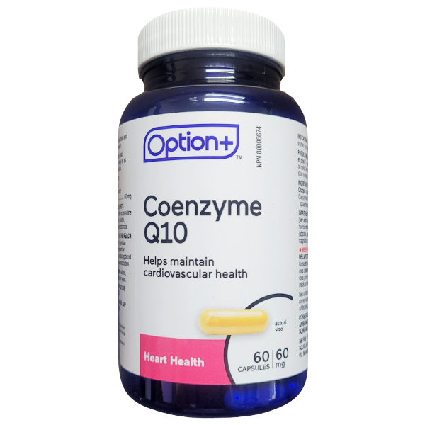 Option+ Coenzyme Q10 60mg Gélule | 60 Gélules