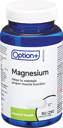 Option+ Magnesium 250 mg |  90 Caplets