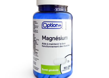 Option+ Magnesium 250 mg |  90 Caplets