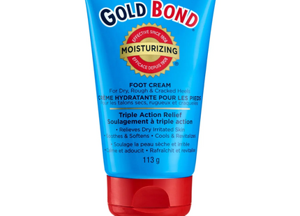 Gold Bond - Moisturizing Foot Cream for Dry, Rough & Cracked Heels | 113 g