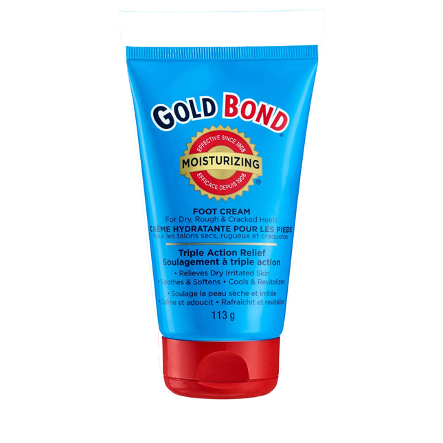 Gold Bond - Moisturizing Foot Cream for Dry, Rough & Cracked Heels | 113 g