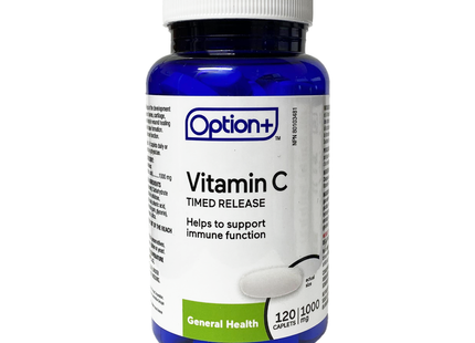 Option+ Vitamin C 1000 MG | 120 Caplets