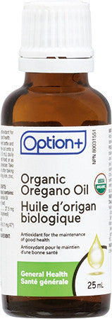 Option+ - Organic Oregano Oil | 25 mL