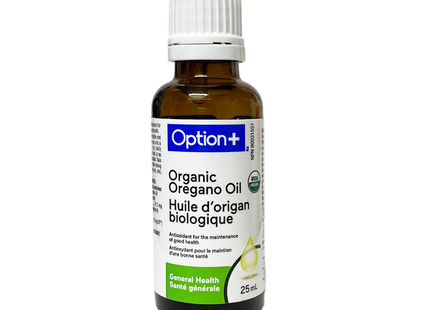 Option+ Organic Oregano Oil | 25 mL