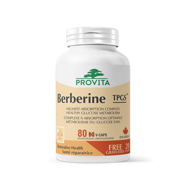 Provita - Berberine TPGS | 80 Capsules
