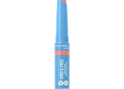 Rimmel - Kind & Free Tinted Lip Balm, Hibiscus Blaze 004 | 1.7 g