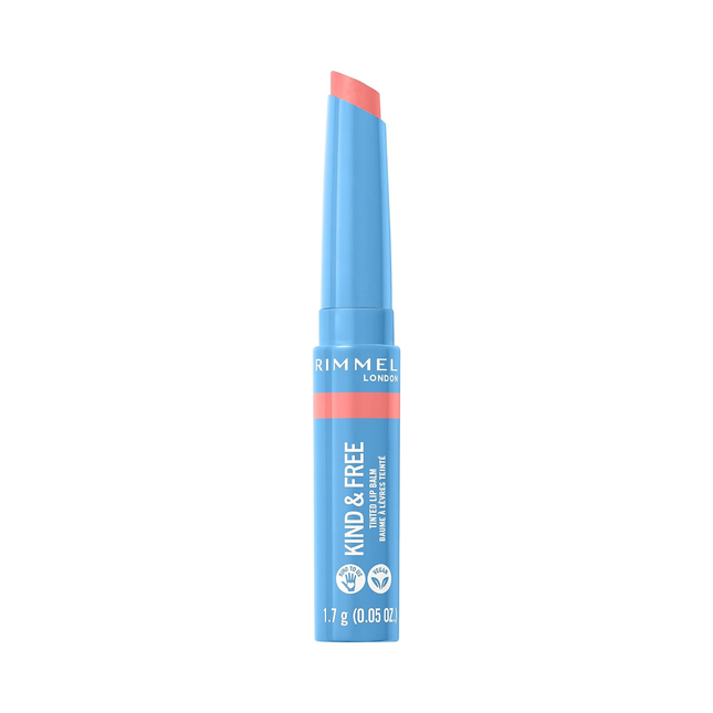 Rimmel - Kind & Free Tinted Lip Balm, Hibiscus Blaze 004 | 1.7 g