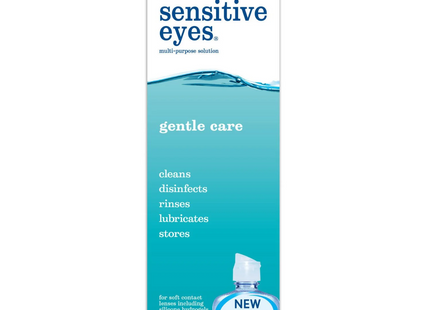 Bausch + Lomb - Sensitive Eyes Gentle Care Multi-Purpose Contact Solution | 120 ml