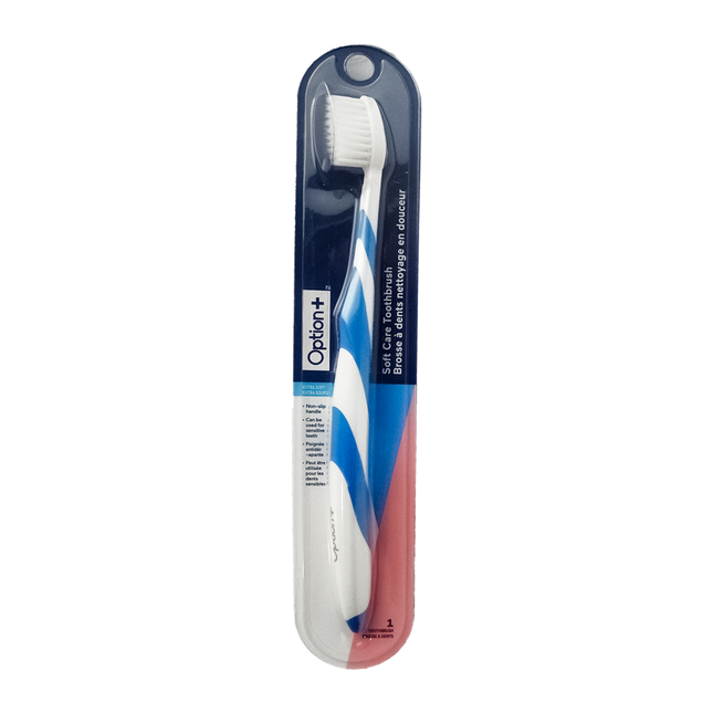 Option+ Soft Care Toothbrush, Extra Soft